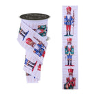Shop For 2.5" LS Nutcracker Ribbon: White (10 Yards)