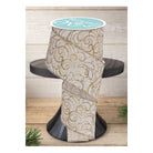 Shop For 2.5" Multi Swirls Glitter Ribbon: Cream/Gold (10 Yard)