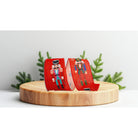 Shop For 2.5" Nutcracker Scroll Ribbon: Red (10 Yards)