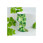 Shop For 2.5" Pattern Shamrock Ribbon: Bright Green (10 Yards) at Michelle's aDOORable Creations