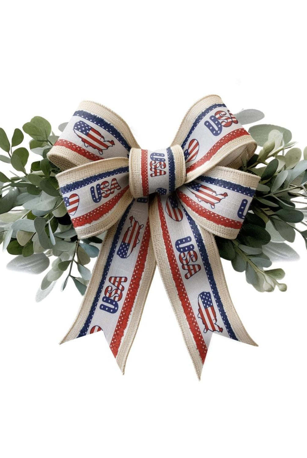 2.5" Pattern USA Drift Ribbon: Red, White, Blue (10 Yards)
