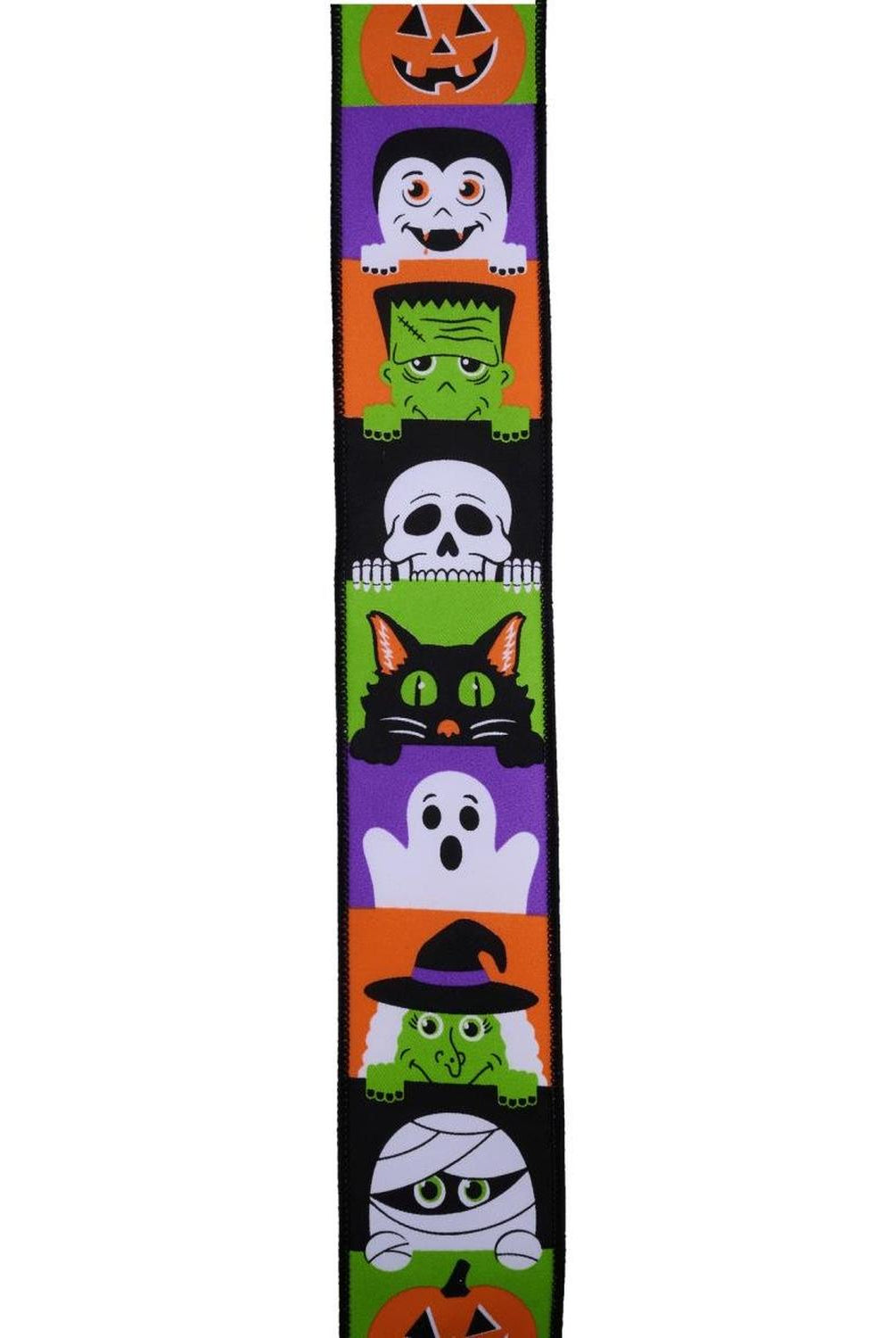 2.5" Peek A Boo Ribbon: White (10 Yards)