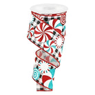 Shop For 2.5" Peppermint Gingham Royal Ribbon: Black/White (10 Yards)