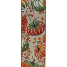 Shop For 2.5" Pumpkins Bittersweet Ribbon: Light Natural/Rust (10 Yards)
