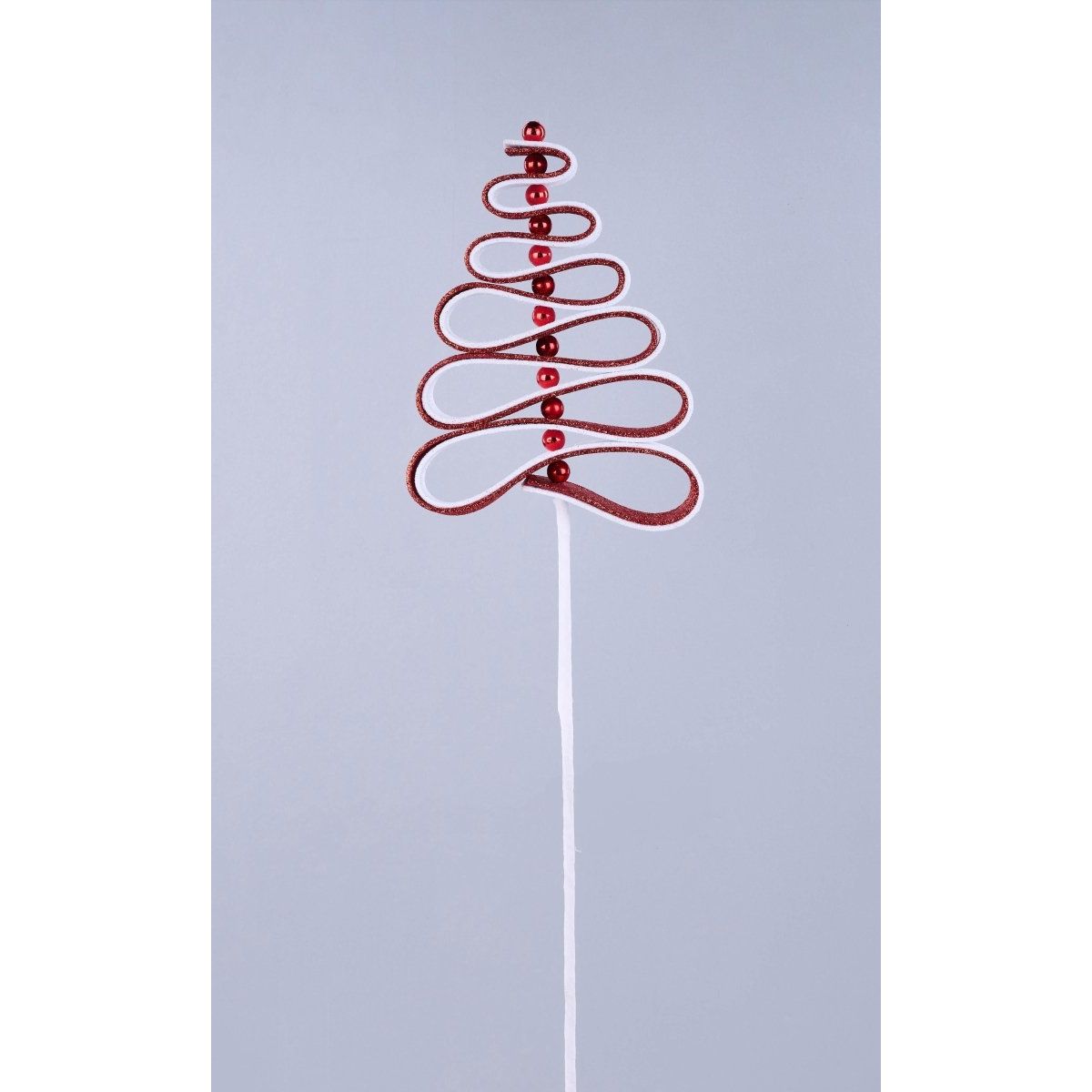Shop For 25" Ribbon Candy Tree Stem: Red/White