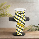Shop For 2.5" Ricrac Stripe Ribbon: Yellow & Black (10 Yards)