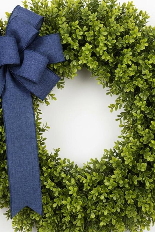 Shop For 2.5" Royal Canvas Ribbon: Navy Blue (10 Yards)