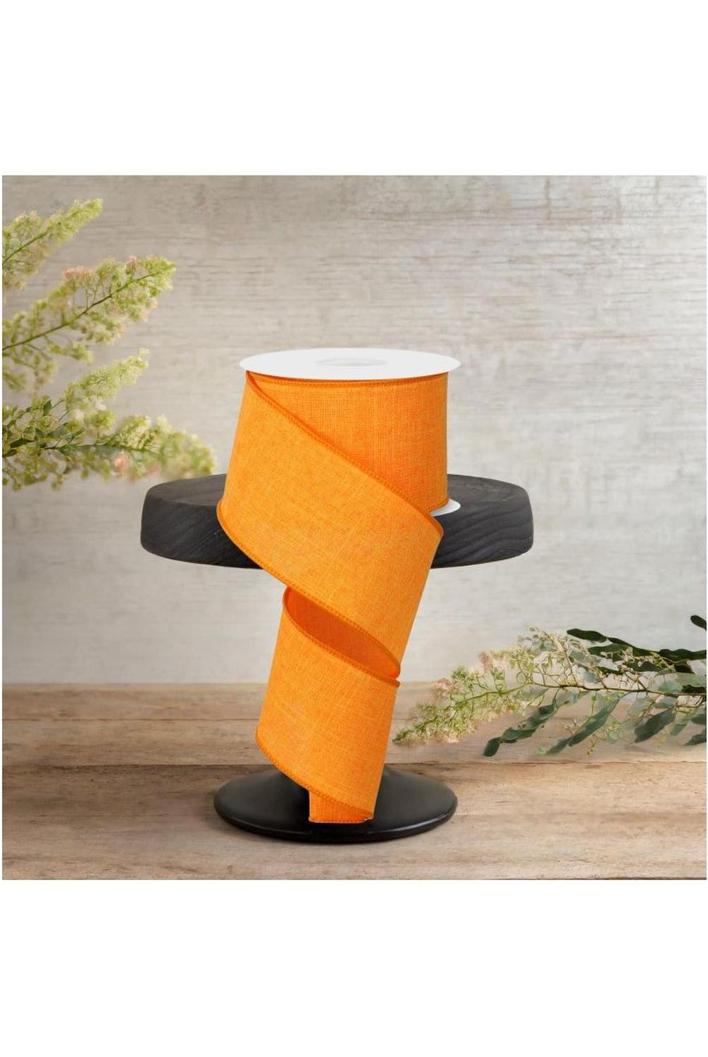 2.5" Royal Canvas Ribbon: New Orange (10 Yards)
