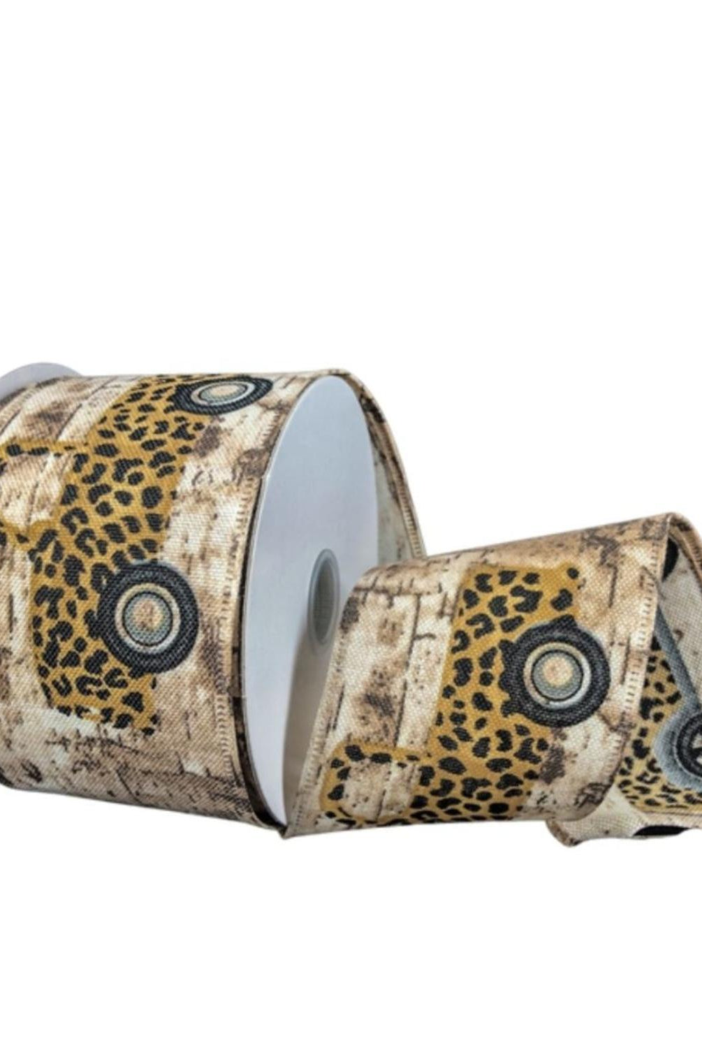 Shop For 2.5" Rustic Leopard Truck Ribbon (10 Yards)