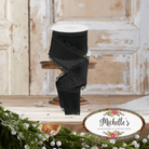 Shop For 2.5" Scalloped Edge Ribbon: Black (10 Yard)