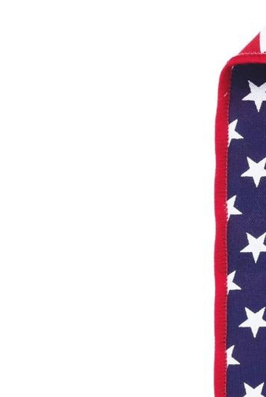 Shop For 2.5 Stars and Stripes Fused Back Ribbon: Navy Blue (10 Yards)