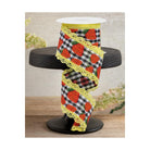 Shop For 2.5" Strawberries Check Lace Ribbon: Black & White (10 Yards)