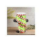 Shop For 2.5" Striped Edge Polka Dot Ribbon: Red, Green & White (10 Yards)