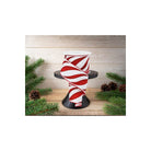Shop For 2.5" Swirl Candy Stripe Ribbon: Red/White (10 Yards)