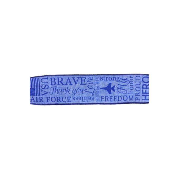 Shop For 2.5" United States Air Force Ribbon: Blue (10 Yards)