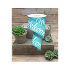 Shop For 2.5" Welcome Royal Ribbon: Light Teal (10 Yards)