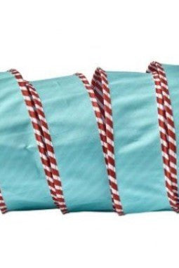 Shop For 2.5in Candy Stripe Ice Blue Backing Ribbon (10 Yards)