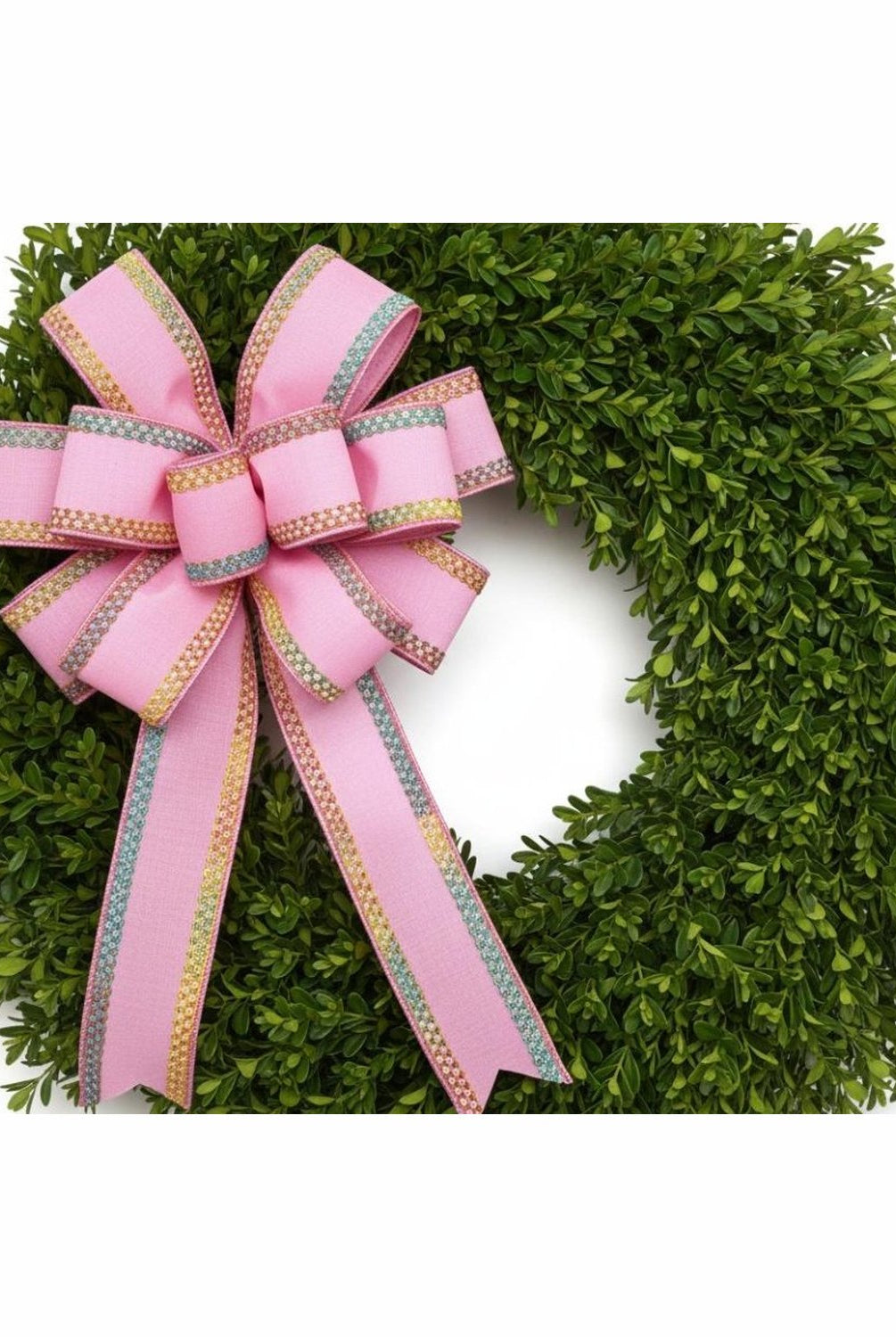 Shop For 2.5in Dupion Center Braid Ribbon: Light Pink (10 Yards)
