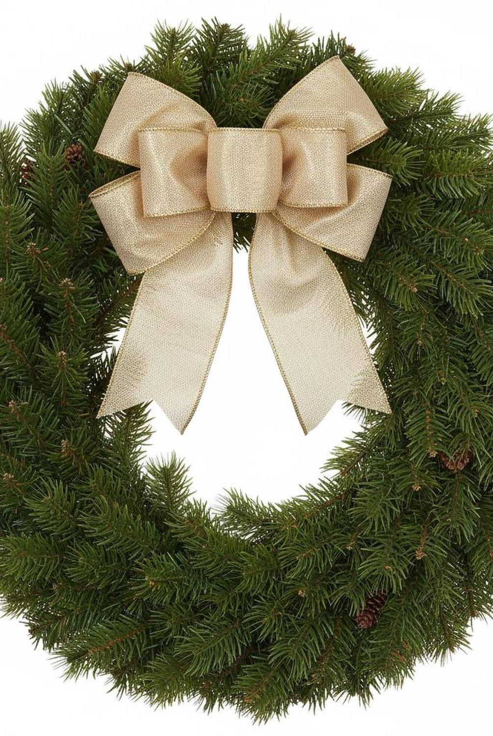 Shop For 2.5in Metallic Satin Ribbon: Dark Gold (10 Yards)