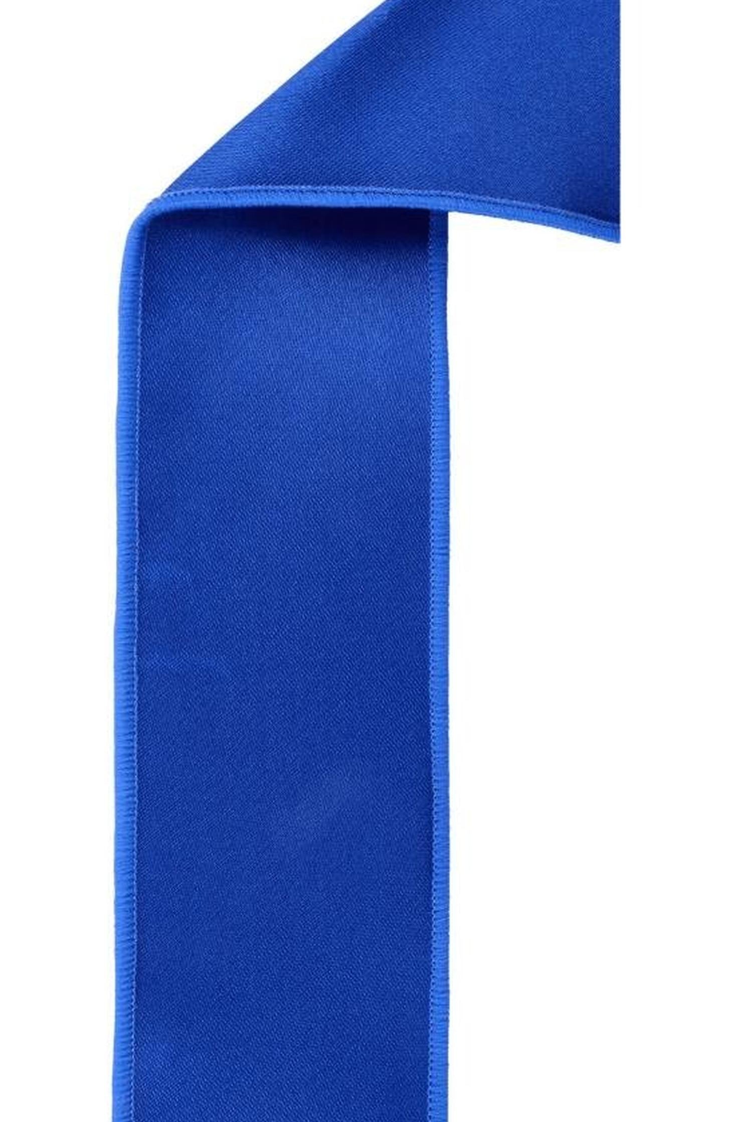 Shop For 2.5in Satin Fused Ribbon: Royal Blue (10 Yards)