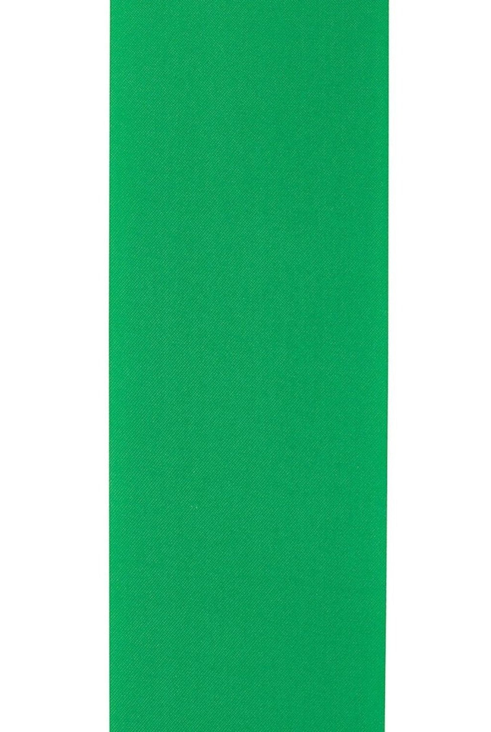 Shop For 2.5in Satin Supreme Non - Wired Ribbon: Kelly Green (50 Yards)