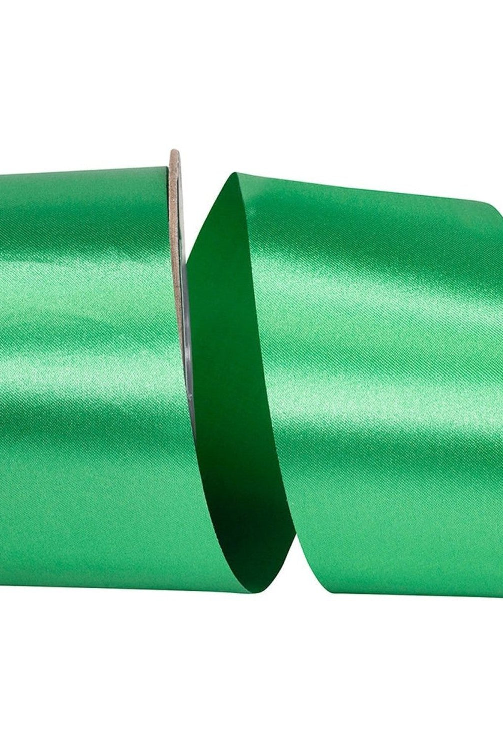 Shop For 2.5in Satin Supreme Non - Wired Ribbon: Kelly Green (50 Yards)