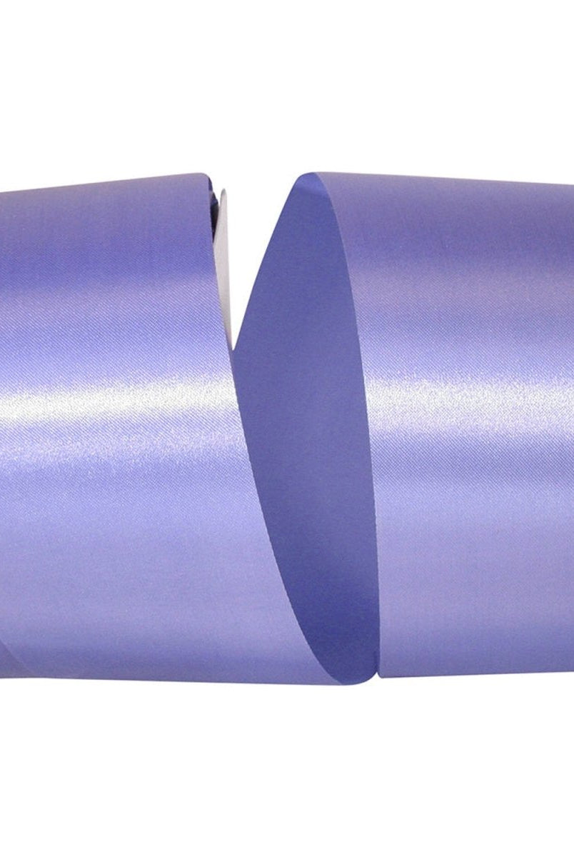 Shop For 2.5in Satin Supreme Ribbon Non Wired: Periwinkle (50 Yards)