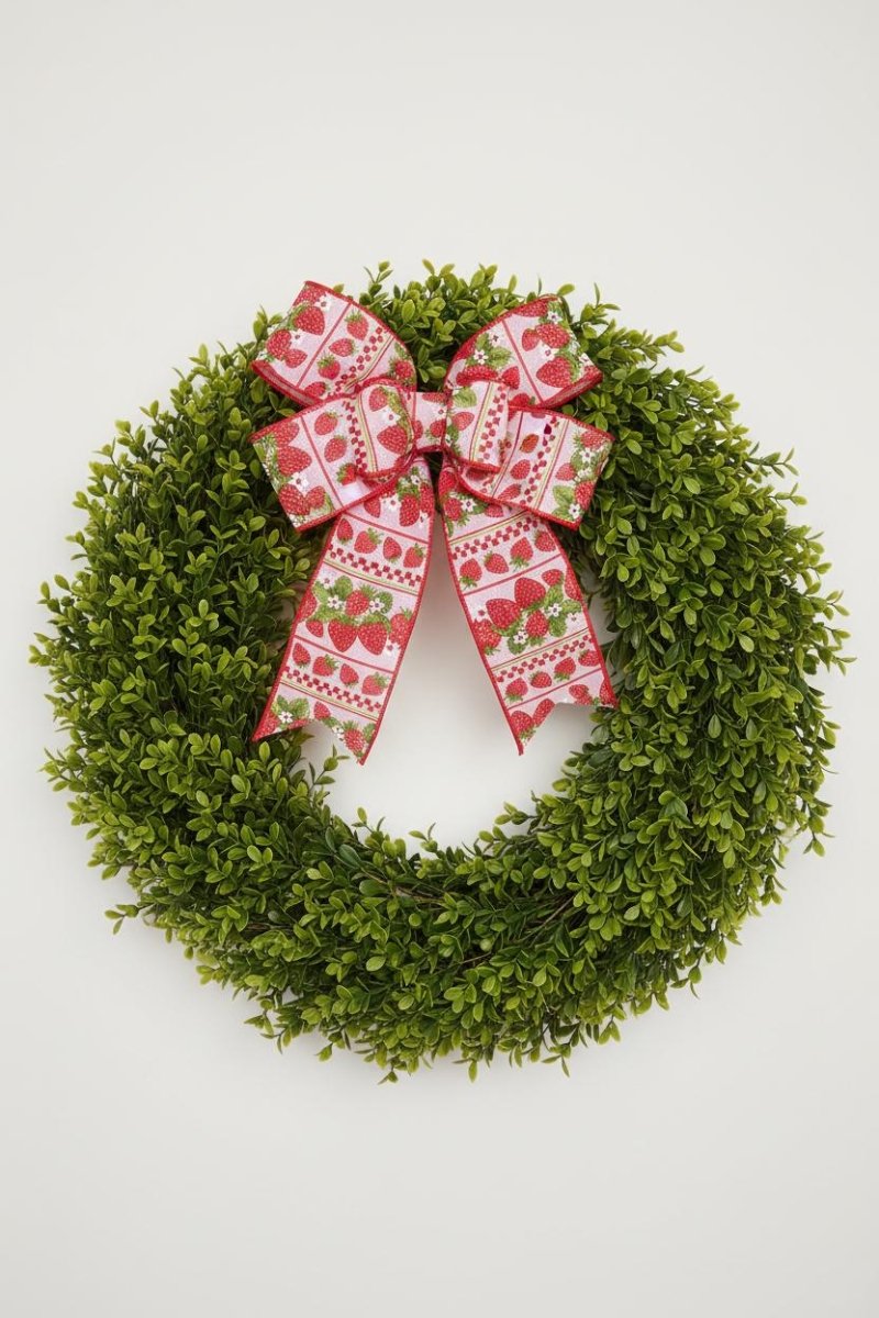 Shop For 2.5in Strawberries Ribbon: Pink (10 Yards)