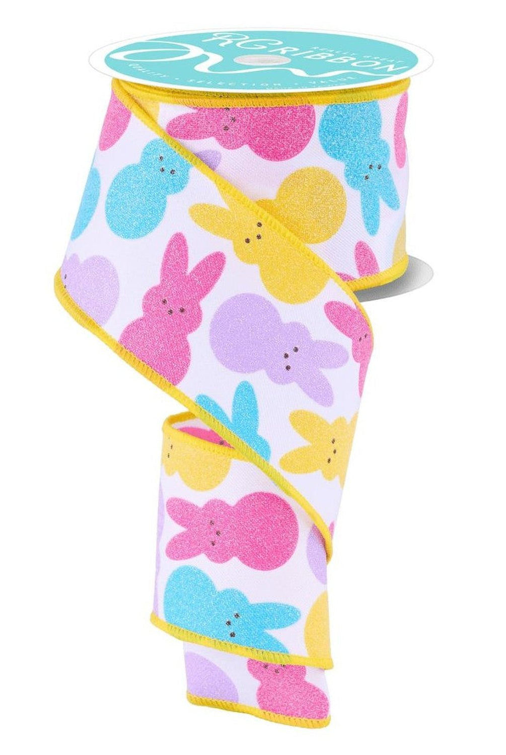 Shop For 2.5in Sugar Bunnies Ribbon: White (10 Yard)