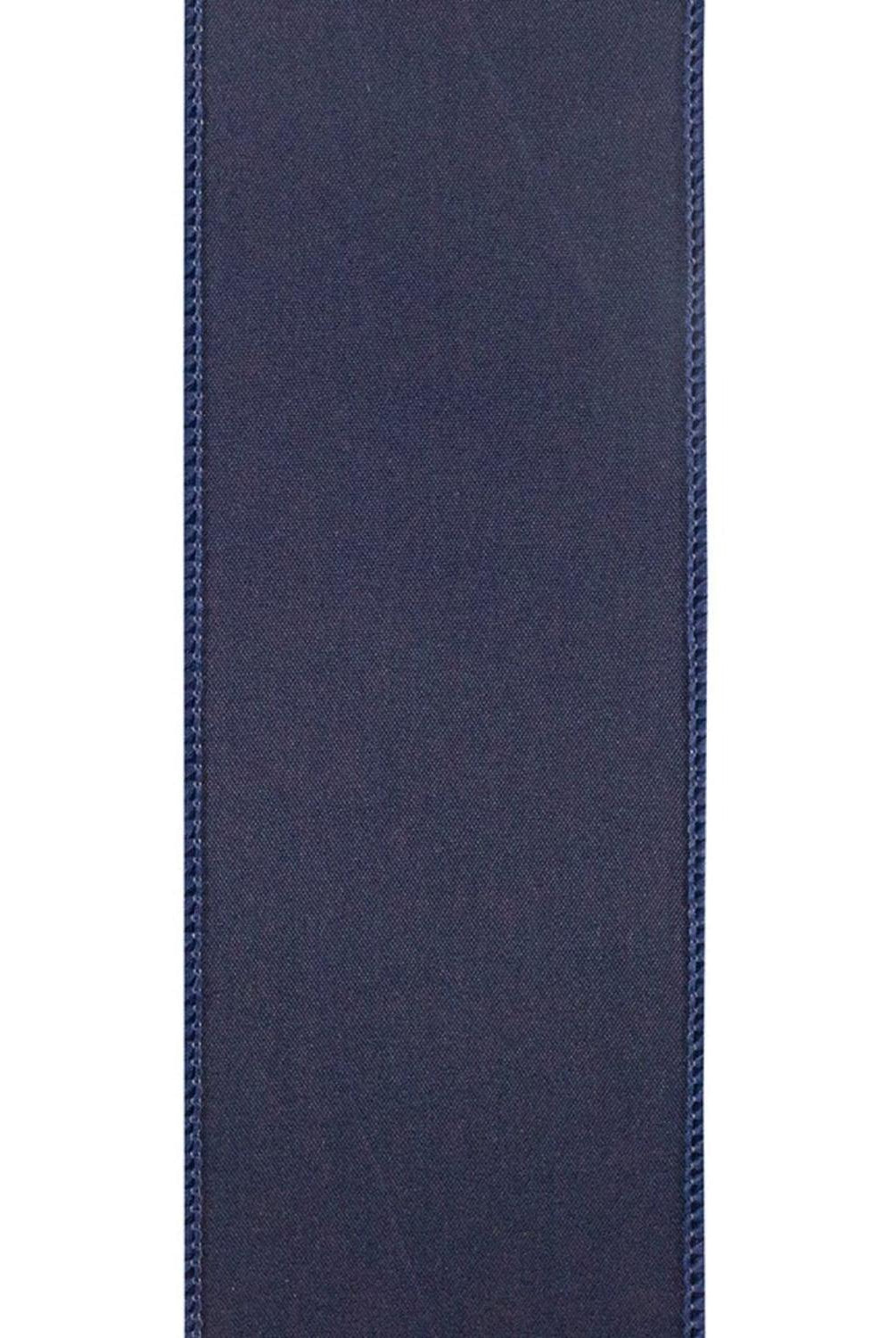 Shop For 2.5in Velvet Plush Ribbon: Navy Blue (10 Yards)