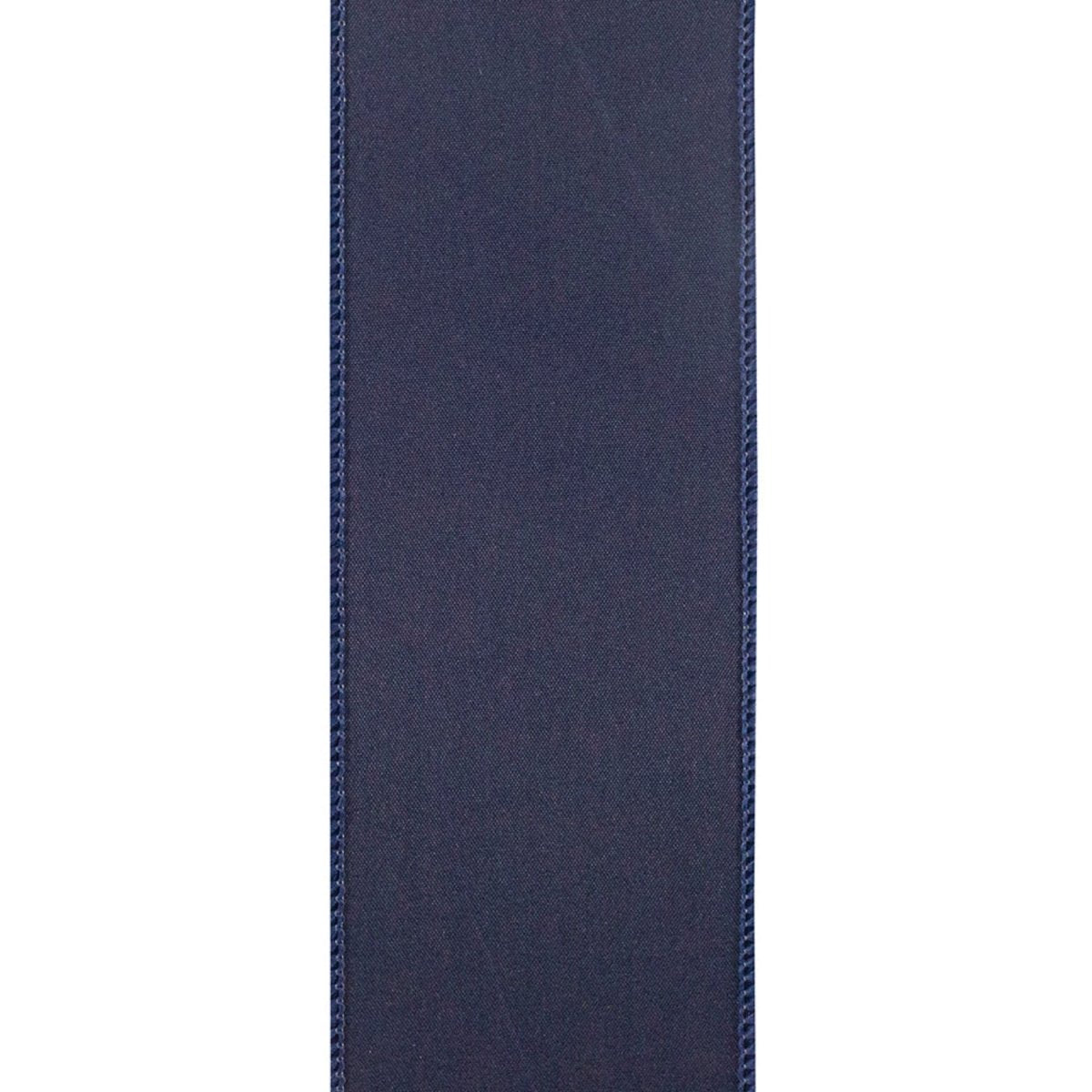 Shop For 2.5in Velvet Plush Ribbon: Navy Blue (10 Yards)