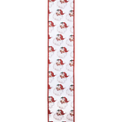 Shop For 2.5in Vintage Santa Face Ribbon: Red (10 Yards)