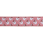 Shop For 2.5in Vintage Santa Striped Ribbon: Red/White (10 Yards)