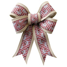 Shop For 2.5in Vintage Santa Striped Ribbon: Red/White (10 Yards)