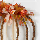 Shop For 26” Autumn Pumpkin Artificial Vine Fall Wreath