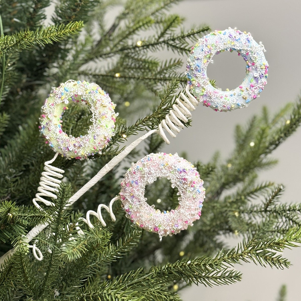 Shop For 26" Confetti Circle Sprinkle Stem at Michelle's aDOORable Creations