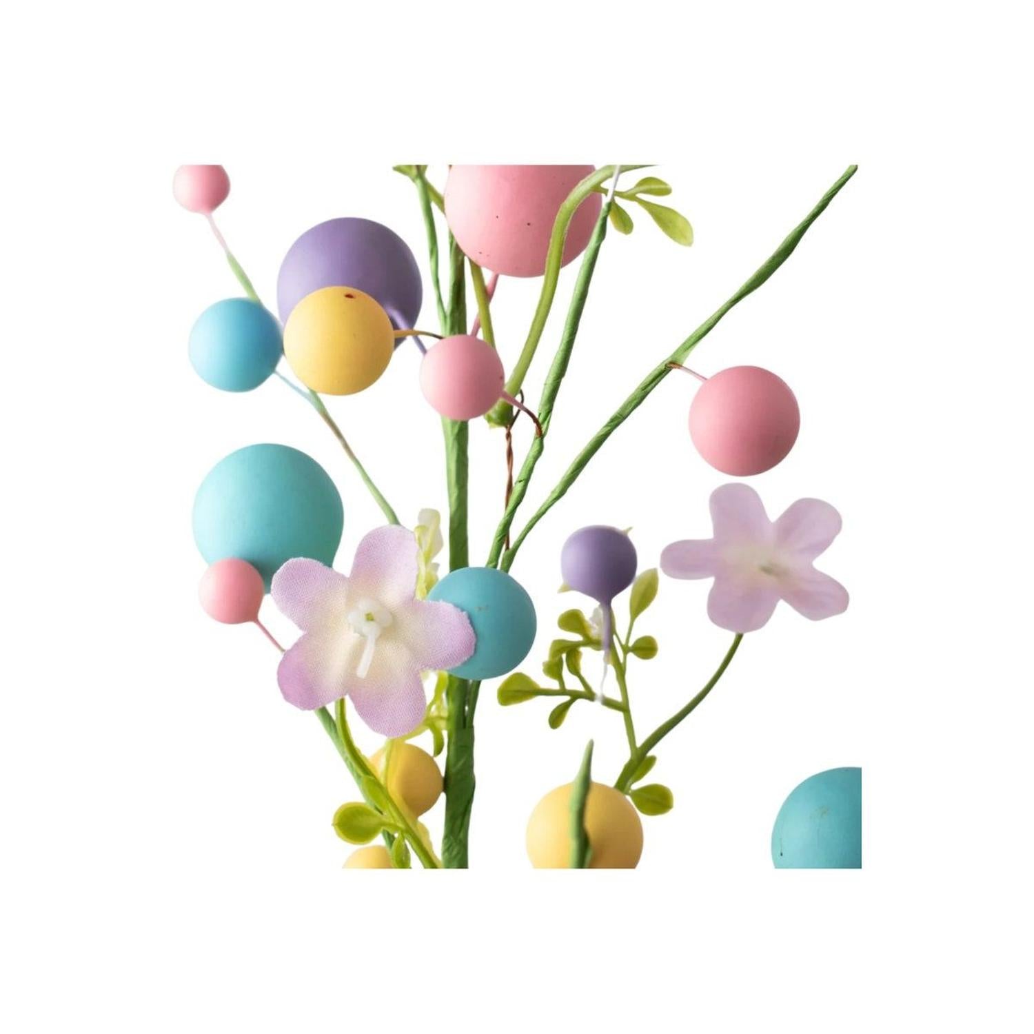 Shop For 26" Egg, Berry & Flower Spray: Pastel Mix