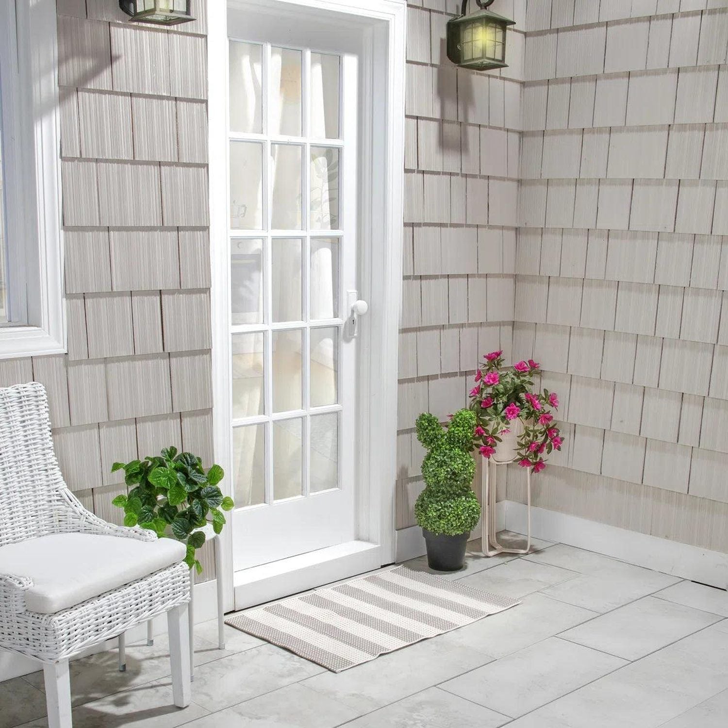 Shop For 26in UV Proof Boxwood Bunny Topiary