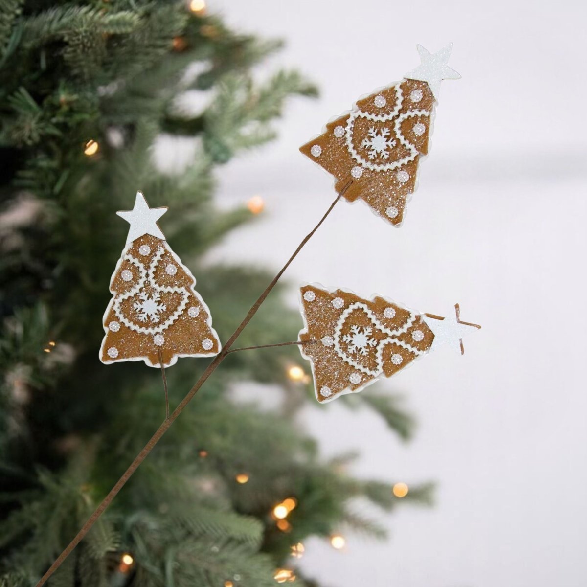 Shop For 27" Gingerbread Christmas Tree Spray
