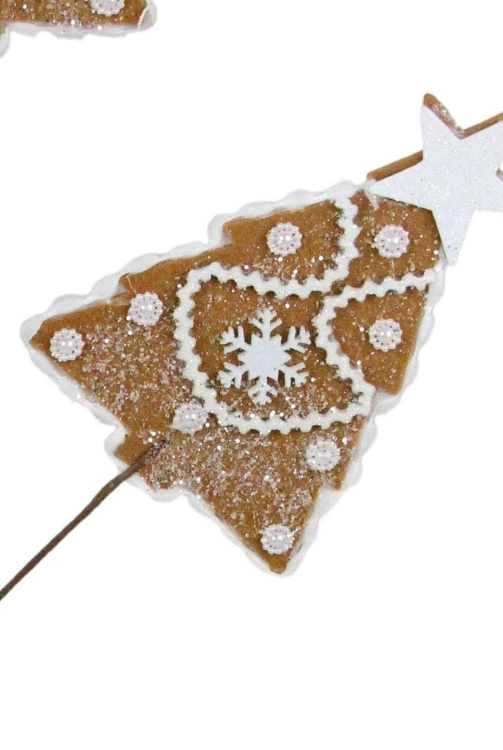 27" Gingerbread Christmas Tree Spray