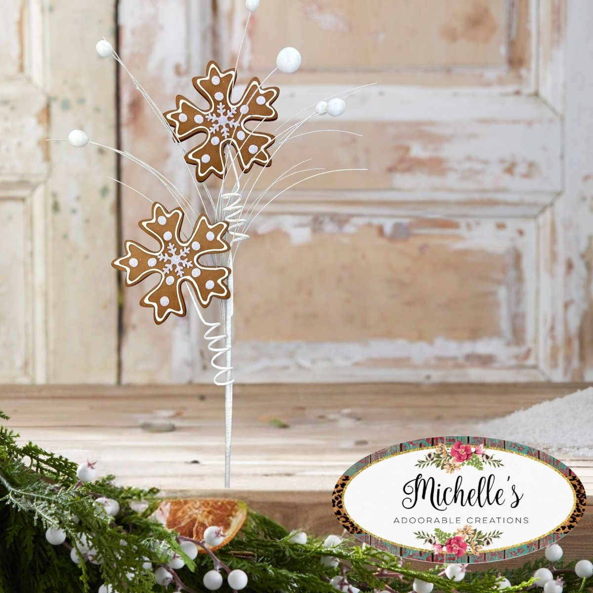 Shop For 27" Gingerbread Cookie Spray