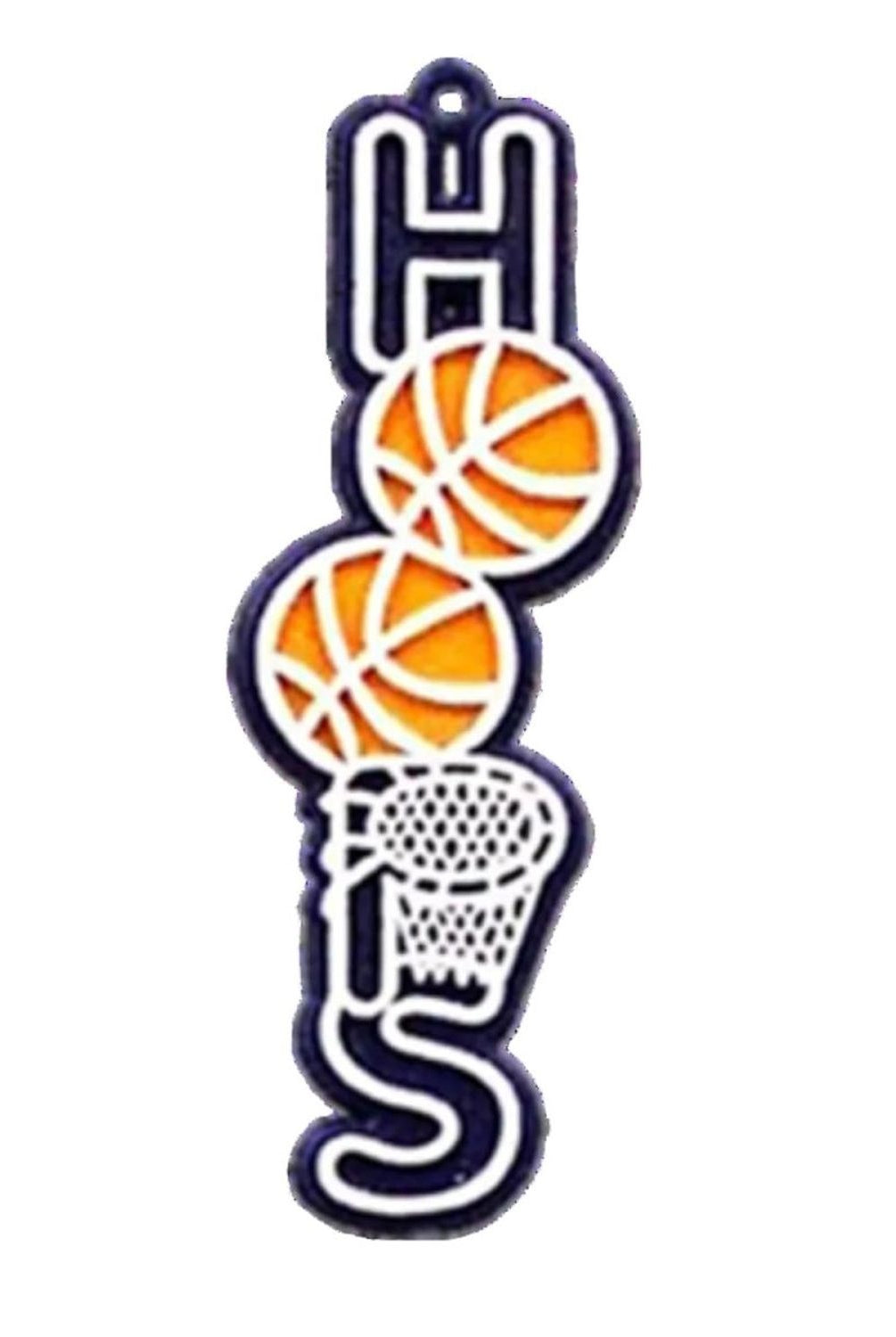 Shop For 2.75in Hoops Homecoming Charm