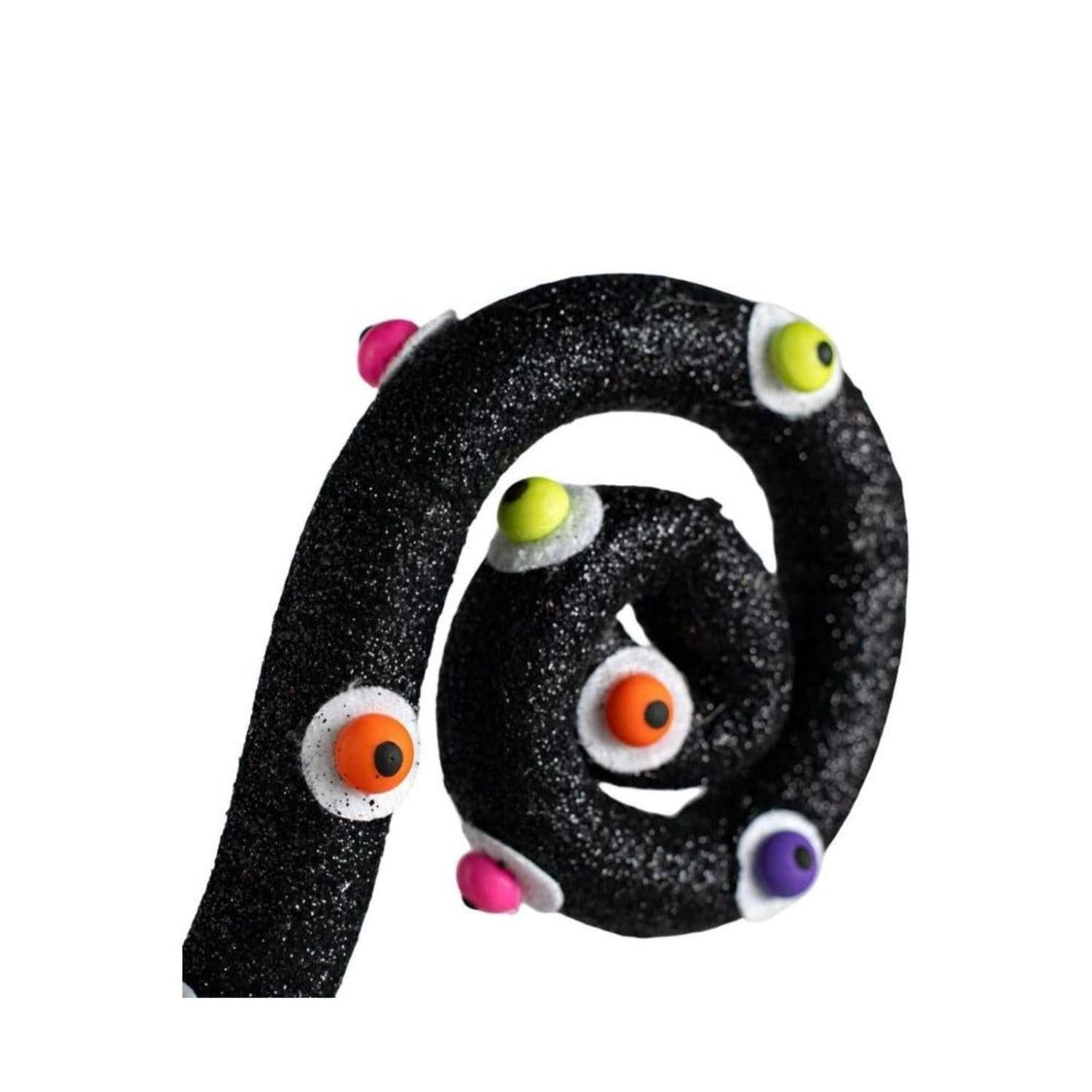 Shop For 28" Eyeballs Curly Spray: Black at Michelle's aDOORable Creations