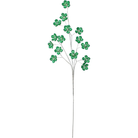Shop For 28" Flower Faux Crystal Spray: Green