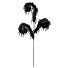 Shop For 28" Furry Spiral Fuzzy Spray: Black