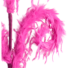 Shop For 28" Furry Spiral Fuzzy Spray: Hot Pink