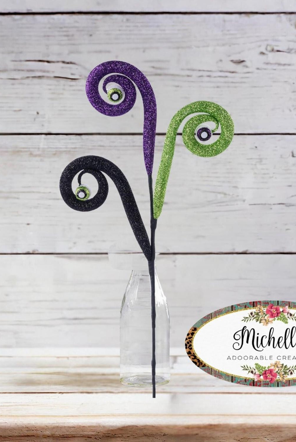 28" Glitter Tubing Eyeball Pick