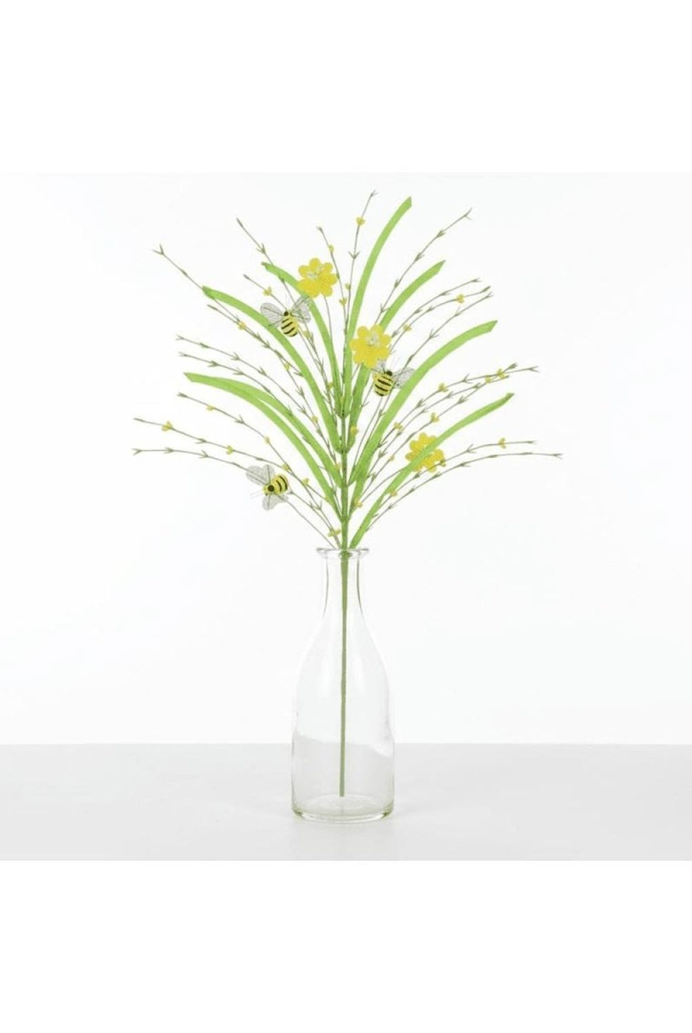 Shop For 28" Grass Pip Flower Bumble Bee Spray