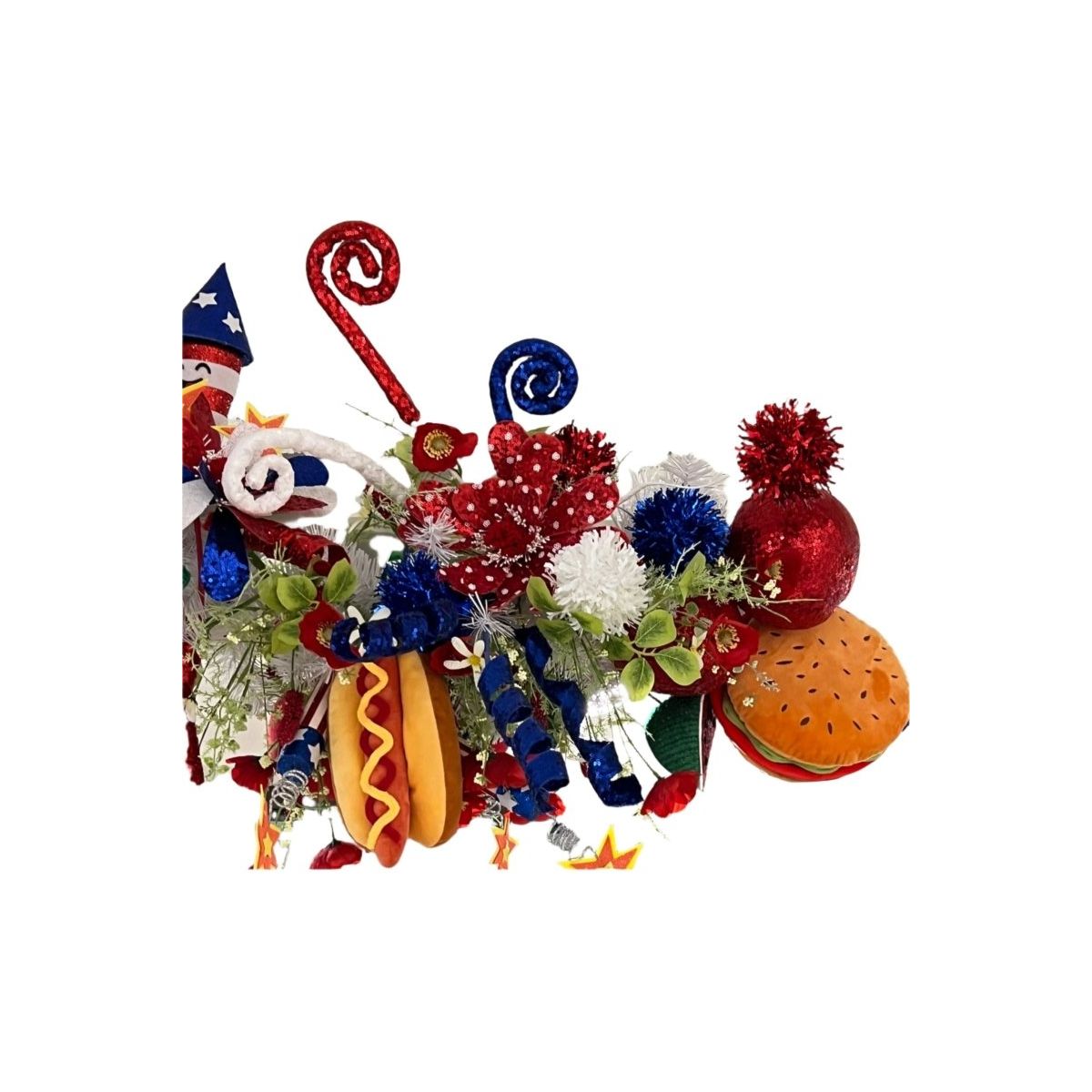 Shop For 28" Patriotic Firework Ball Spray