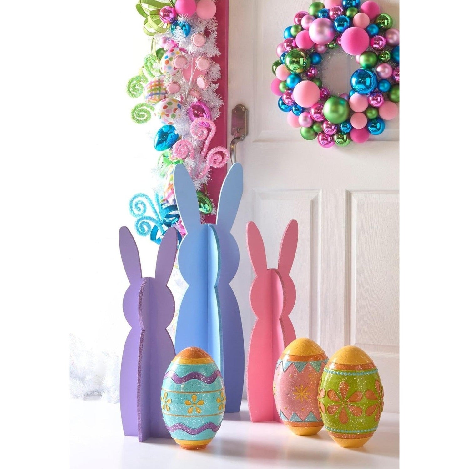 28" Pink 3-D Bunny